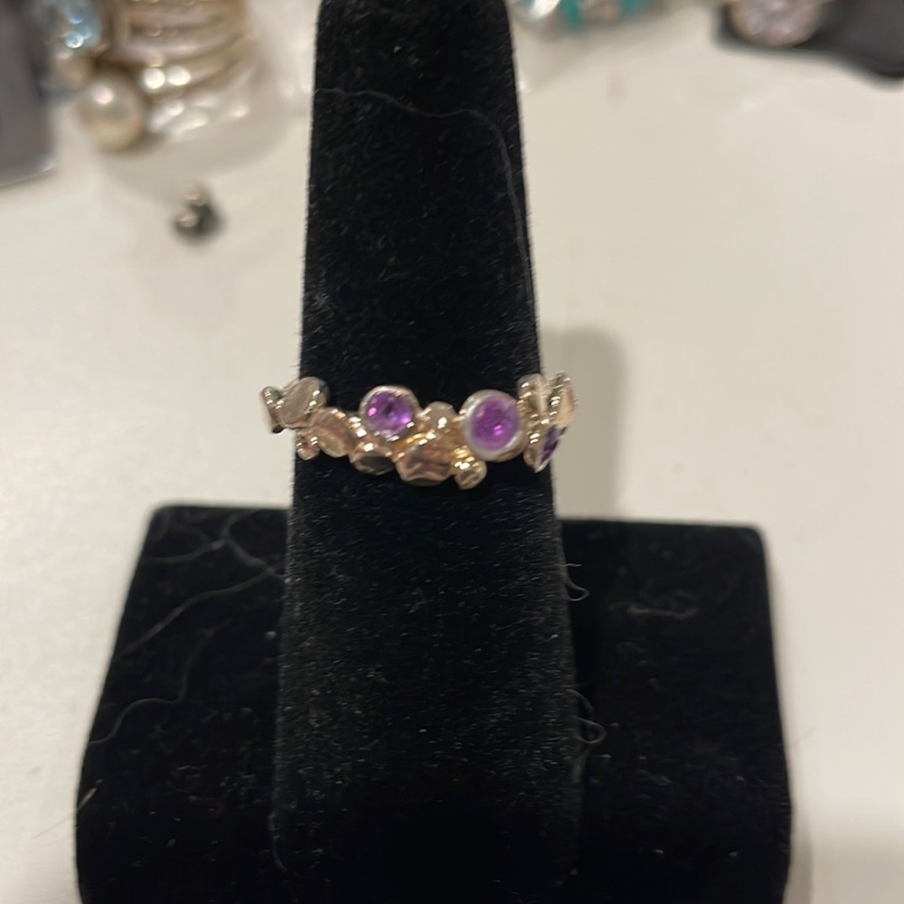 Silpada sterling silver and amethyst